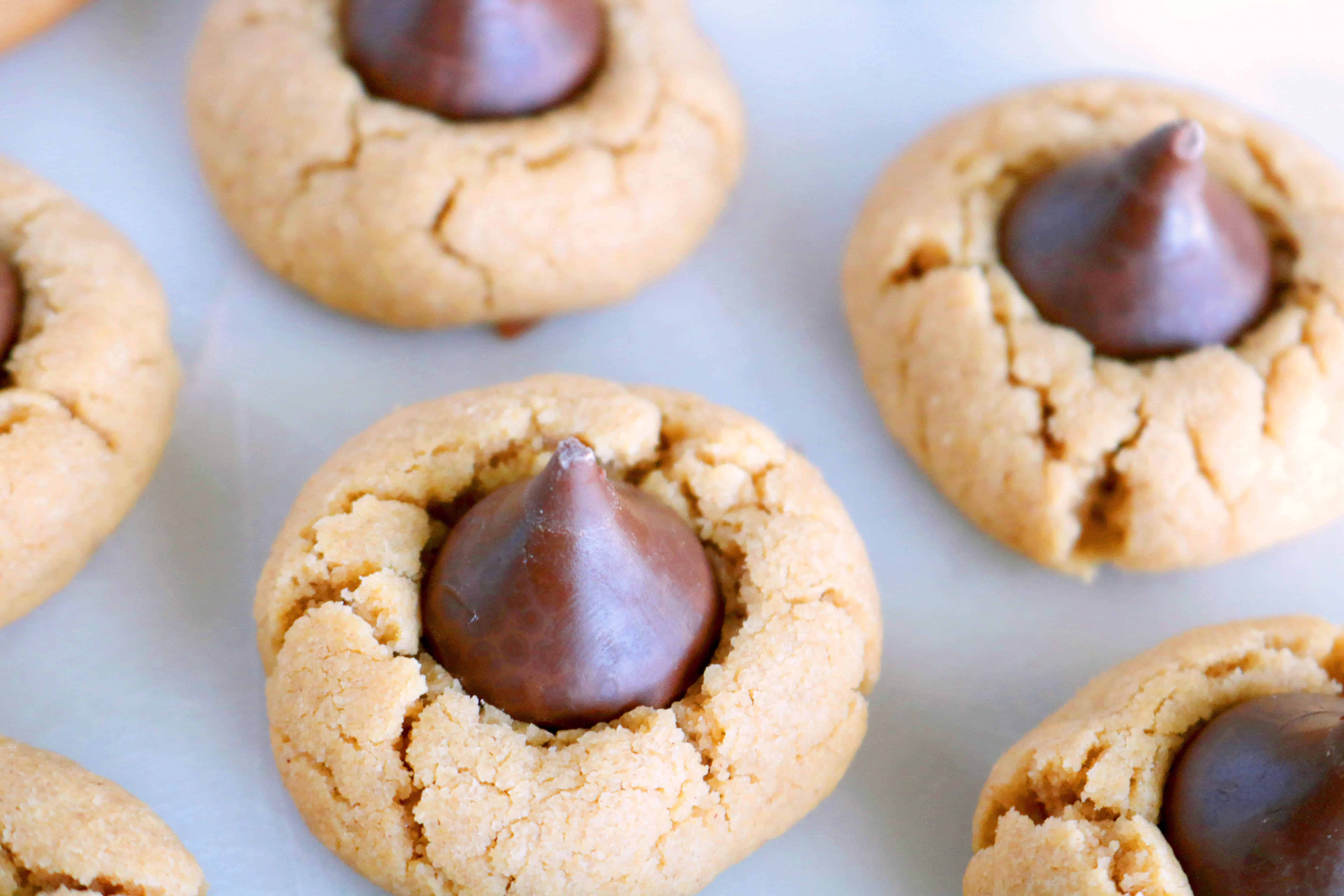 Hershey Kiss Cookies Without Peanut Butter
 hershey kiss thumbprint cookies without peanut butter