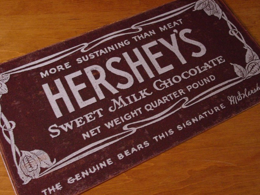 Hershey'S Chocolate Cake
 Antique Hershey s Chocolate Hershey Bar Collectible NEW