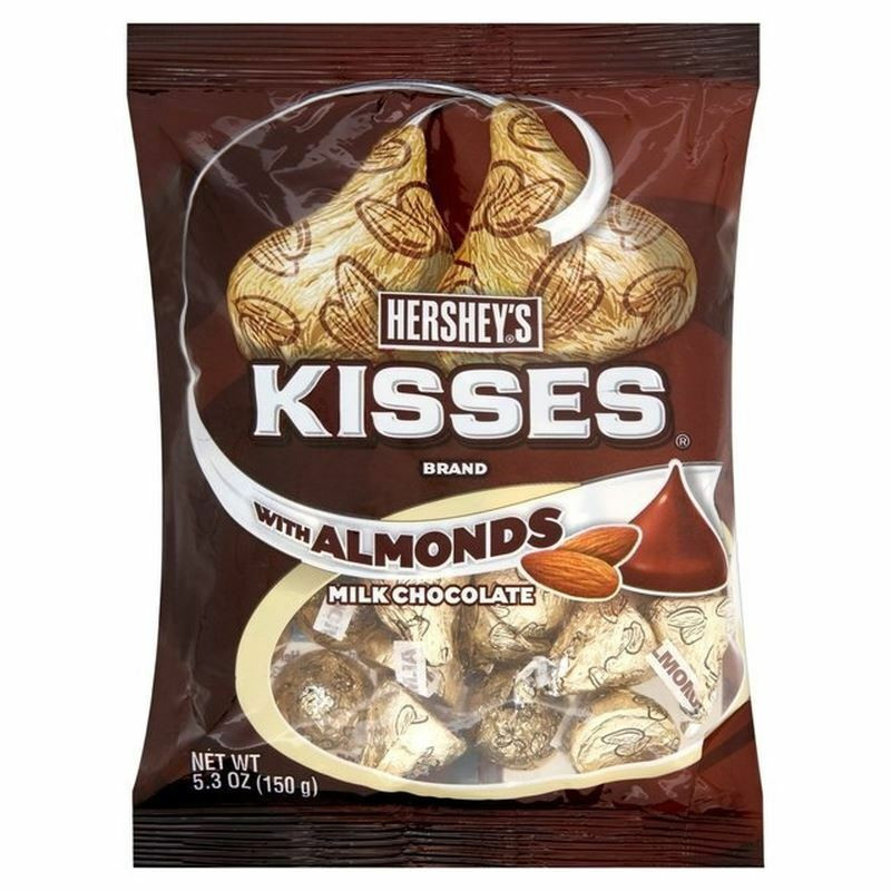 Hershey'S Chocolate Cake
 Hershey s Milk Chocolate Kisses with Almonds 150g