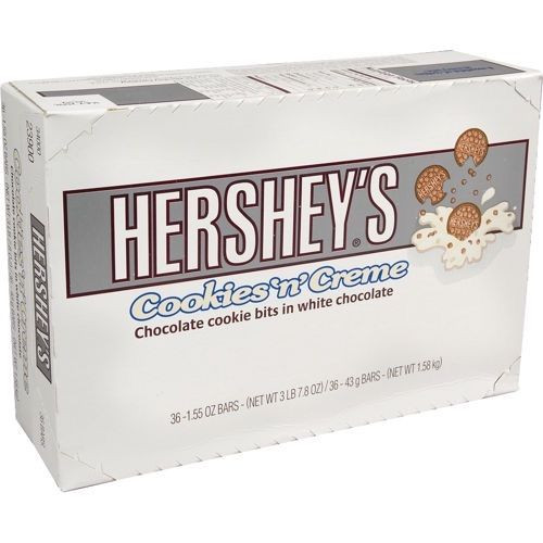 Hershey'S Chocolate Pie
 Hershey s Cookies N Creme White Chocolate Candy 1 55 oz