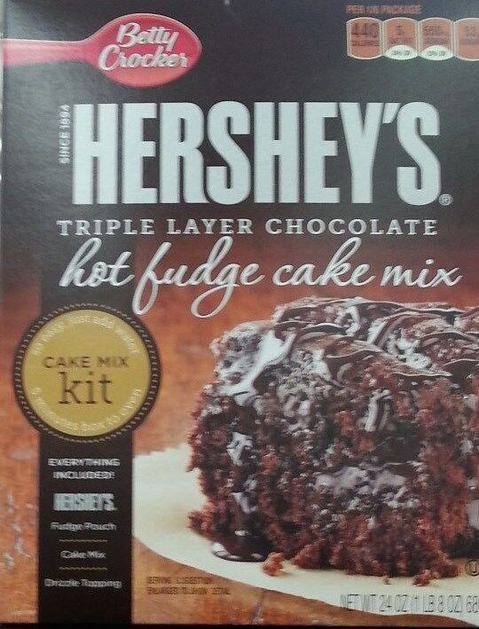 Hershey'S Chocolate Pie
 Betty Crocker Hershey s Triple Layer Chocolate Hot Fudge