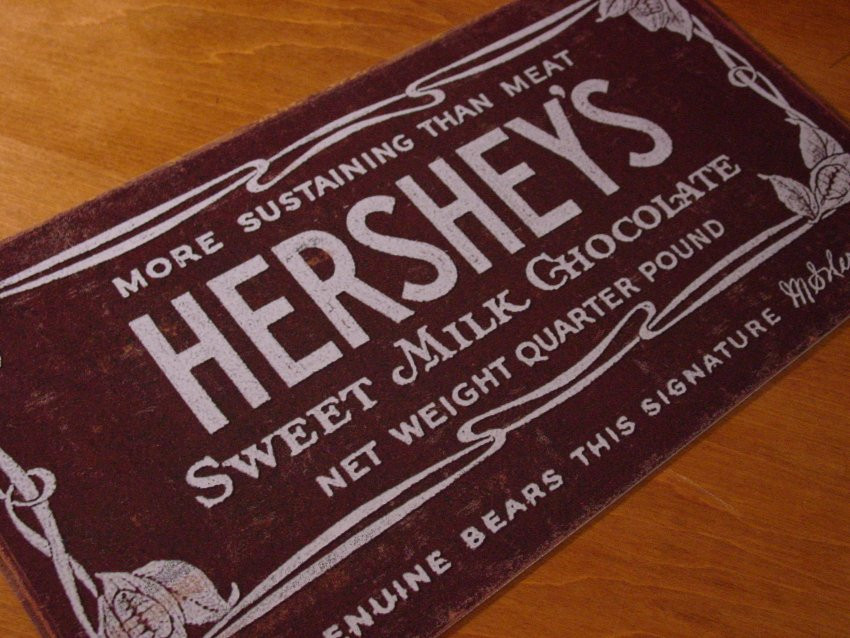Hershey'S Chocolate Pie
 Antique Hershey s Chocolate Hershey Bar Collectible NEW