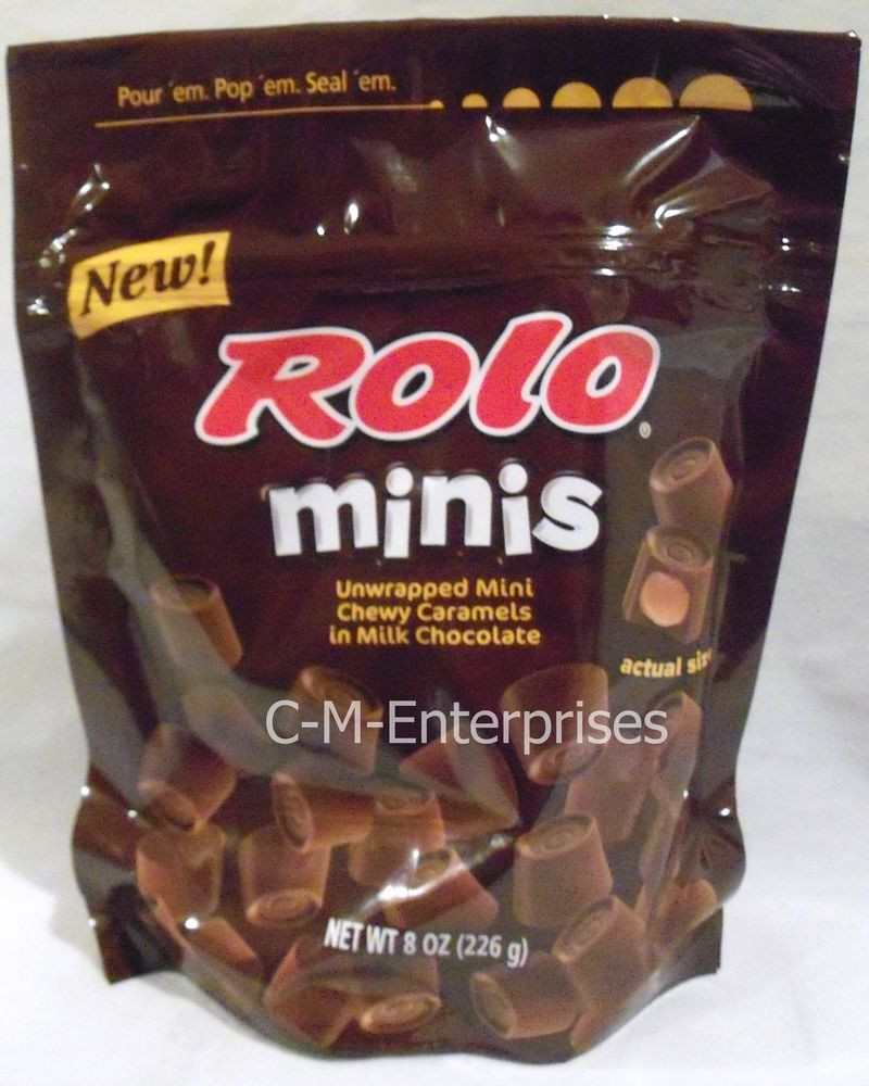 Hershey'S Chocolate Pie
 Hershey s Rolo Minis Unwrapped Mini Chewy Caramels in Milk