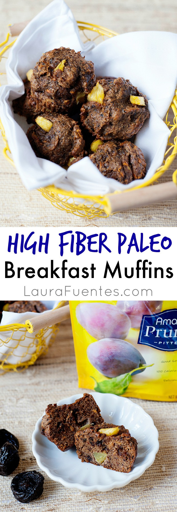 High Fiber Breakfast Recipe
 High Fiber Paleo Breakfast Muffins