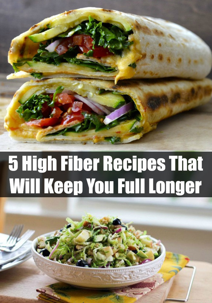 High Fiber Breakfast Recipe
 5 High Fiber Recipes That Will Keep You Full Longer