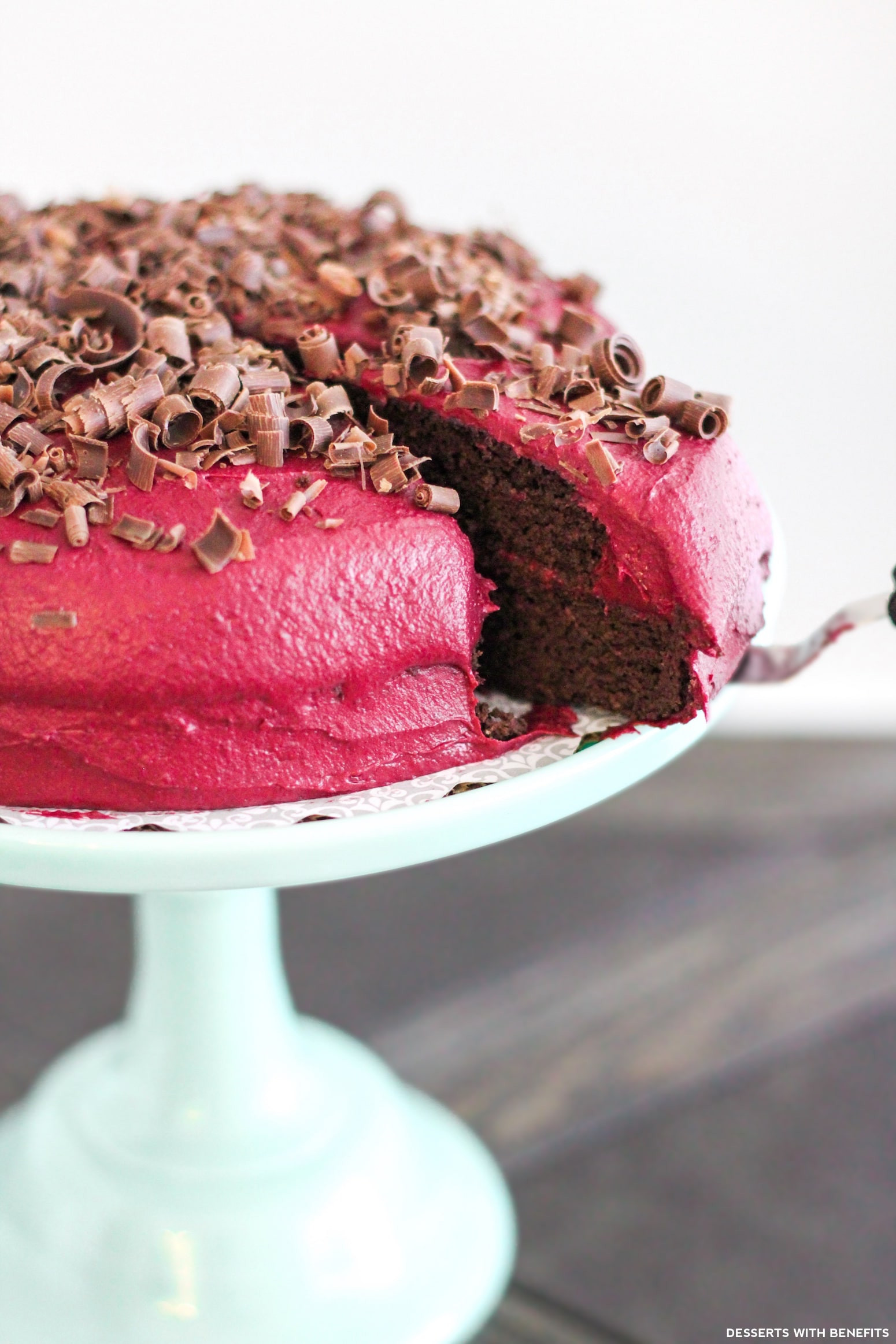 High Fiber Desserts
 Healthy Devil s Food Cake with Red Velvet Frosting Recipe