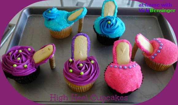 High Heel Cupcakes
 High Heel Cupcakes At Home with Vicki Bensinger