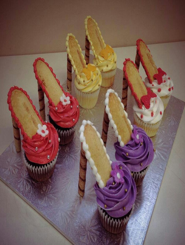 High Heel Cupcakes
 high heel cupcakes