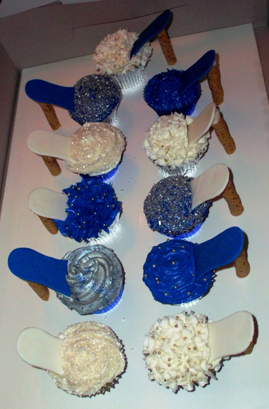 High Heel Cupcakes
 High Heel Shoe Cupcakes CakeCentral