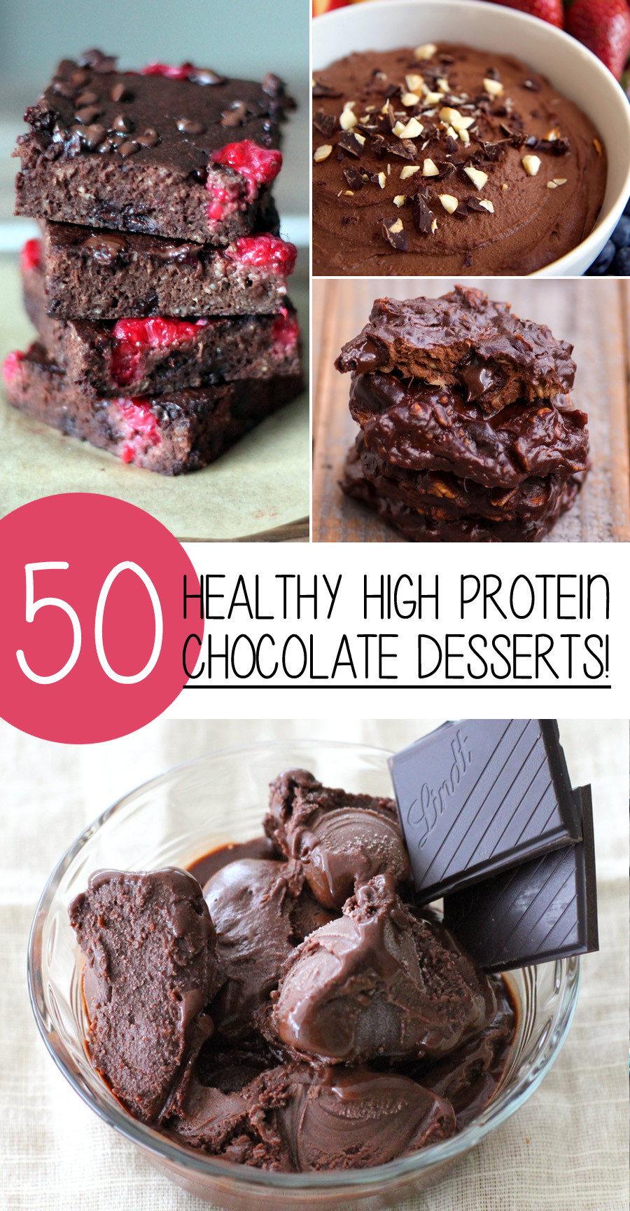 High Protein Desserts
 50 Healthy High Protein Chocolate Desserts You Will Love