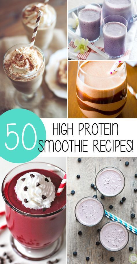 High Protein Recipes For Weight Loss
 50 High Protein Smoothie Recipes To Help You Lose Weight