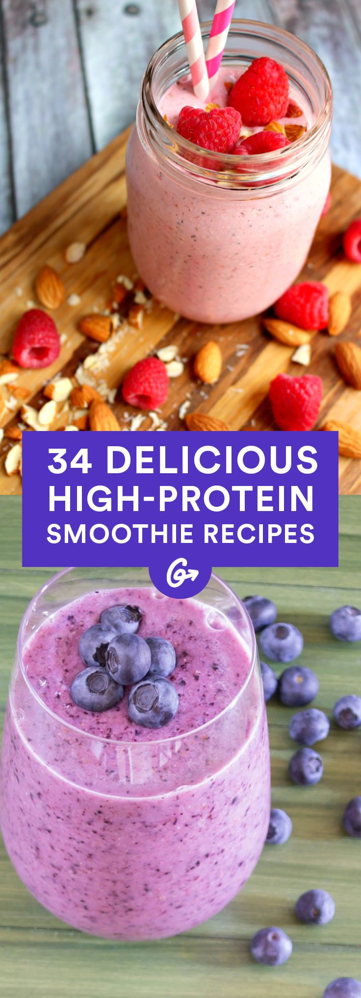 High Protein Smoothie Recipes
 34 Surprisingly Delicious High Protein Smoothie Recipes