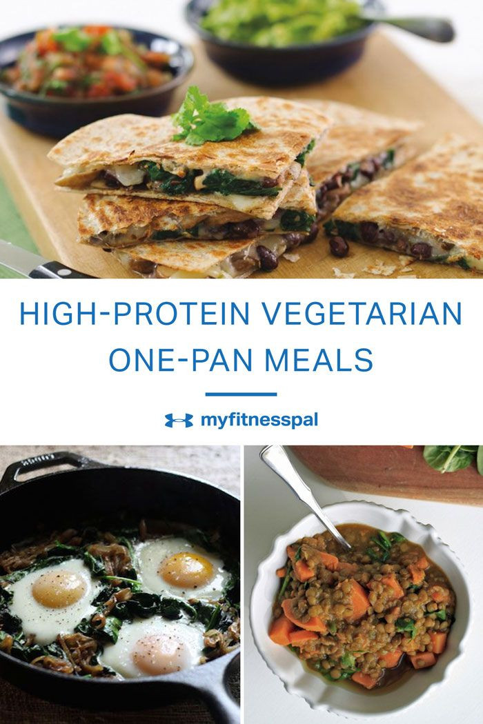 High Protein Vegetarian Meals
 7 High Protein Meatless e Pan Meals