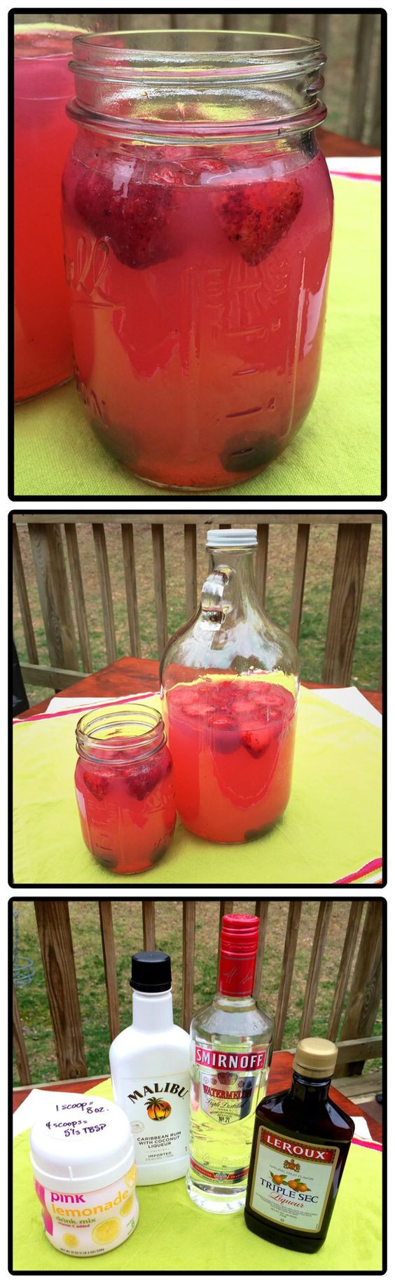 Hippie Juice Recipe
 Hippie Juice watermelon vodka coconut rum triple sec