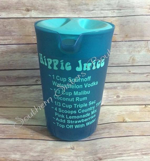 Hippie Juice Recipe
 Hippie Juice Pitcher Personalized Drink Pitcher Drink Recipe