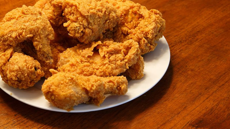 History Of Fried Chicken
 White high school served fried chicken to "celebrate