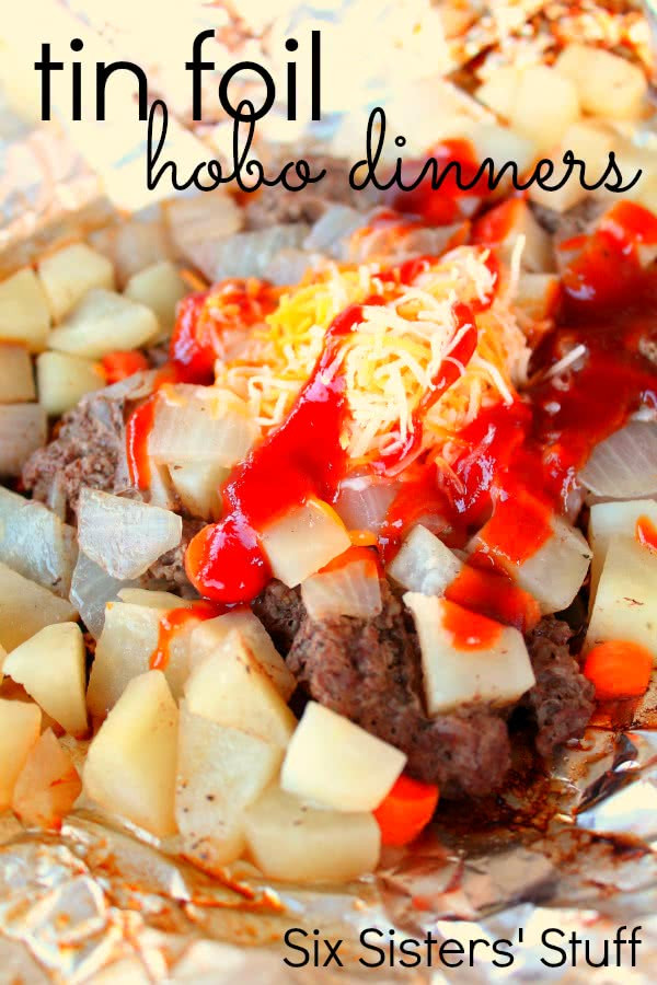 Hobo Dinner On Grill
 15 Creative Camping Hacks