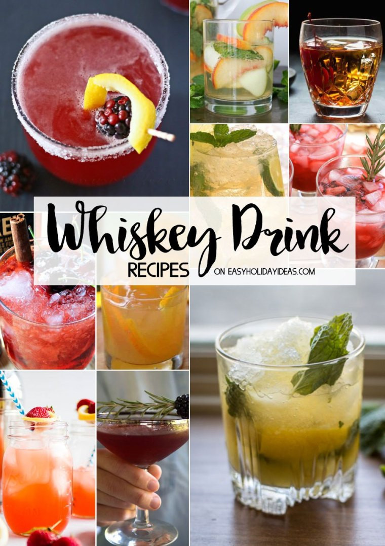 Holiday Whiskey Drinks
 Whiskey Drink Recipes Easy Holiday Ideas