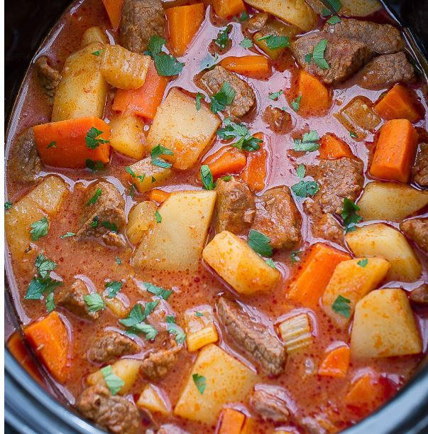 Home Made Beef Stew
 Slow Cooker Homemade Beef Stew