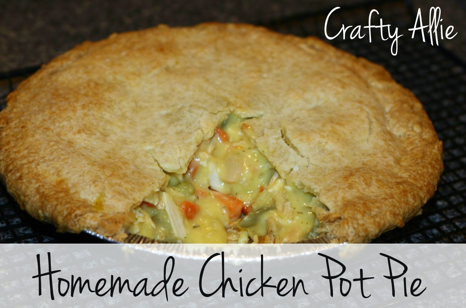 Home Made Chicken Pot Pie
 Simple Quick and Easy Homemade Chicken Pot Pie Recipe