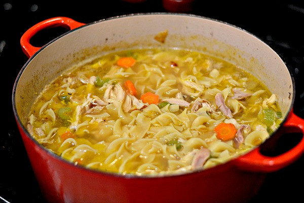 Home Made Chicken Soup
 Homemade Chicken Noodle Soup Recipe Peanut Butter Runner