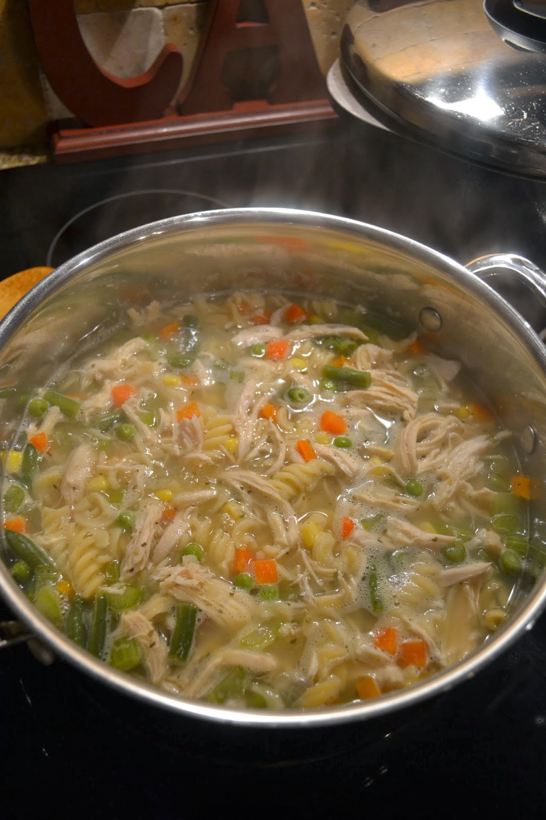 Home Made Chicken Soup
 Homemade Chicken Noodle Soup