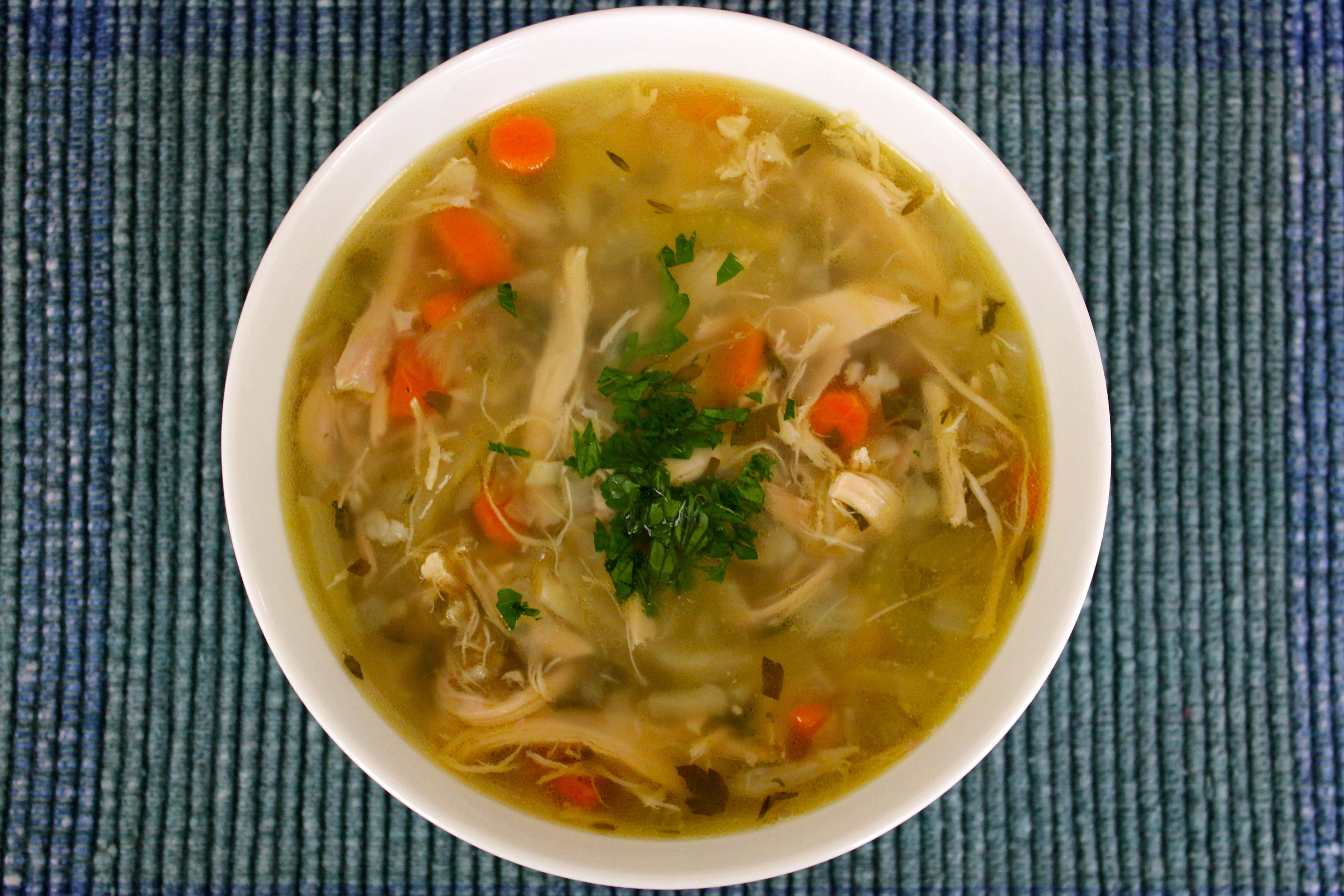 Home Made Chicken Soup
 Homemade Chicken Soup for Flu Season Balance