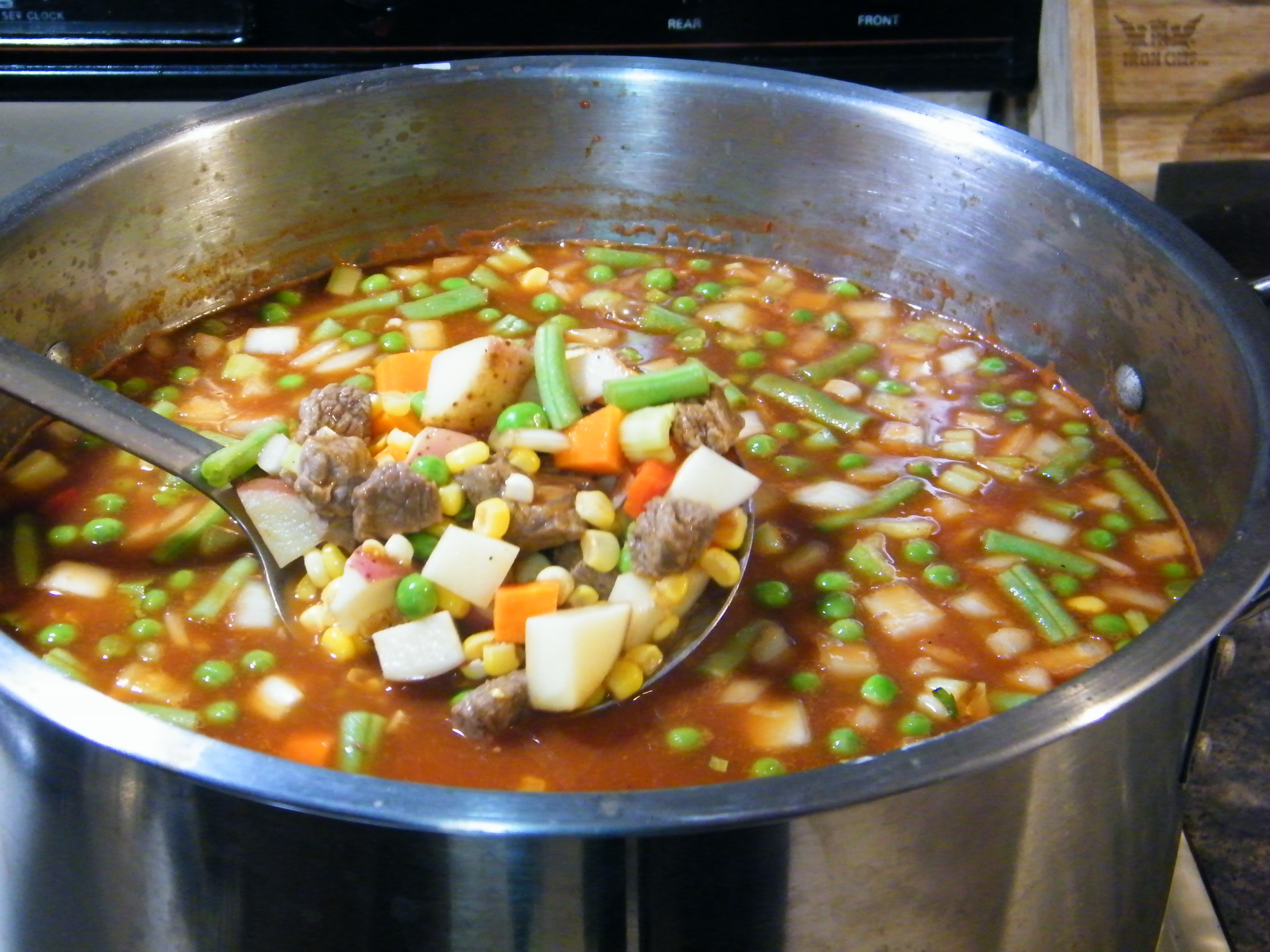 Homemade Beef Vegetable Soup
 Home Canned Ve able Beef Soup