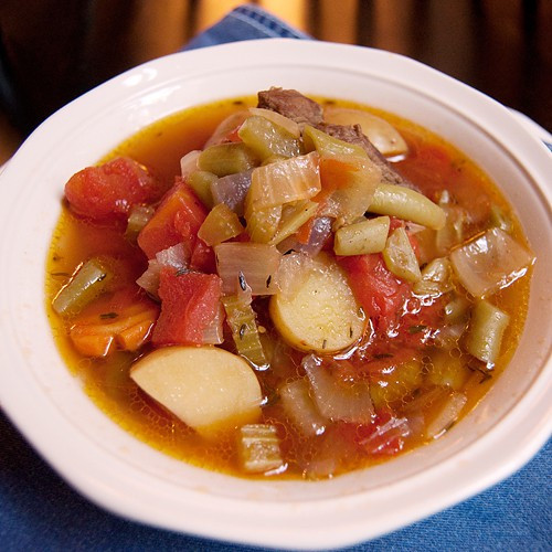 Homemade Beef Vegetable Soup
 Ve able Beef Soup