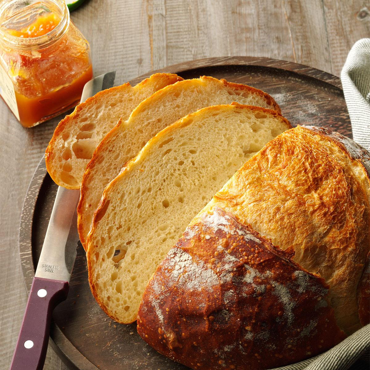 Homemade Bread Recipe
 Crusty Homemade Bread Recipe