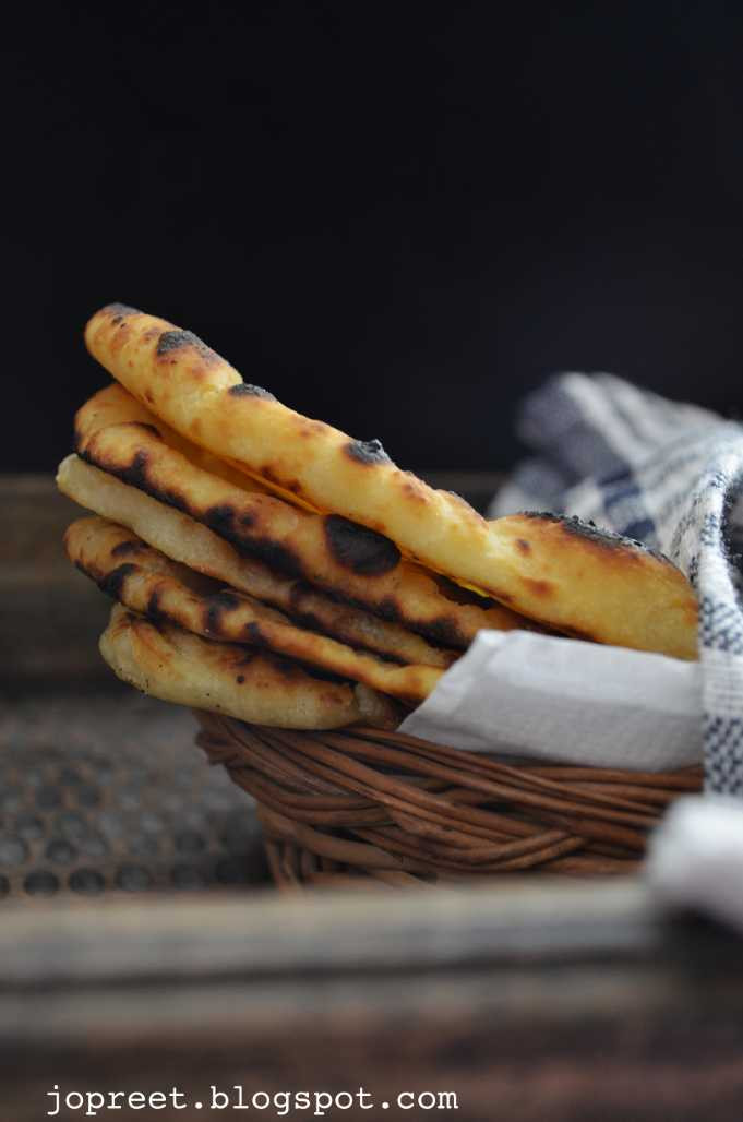 Homemade Bread Without Yeast
 Homemade Naan Bread without yeast Stove Top Method