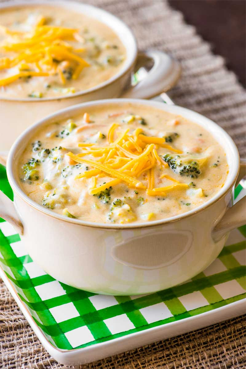 Homemade Broccoli And Cheese Soup
 Broccoli and Cheese Soup Homemade Hooplah