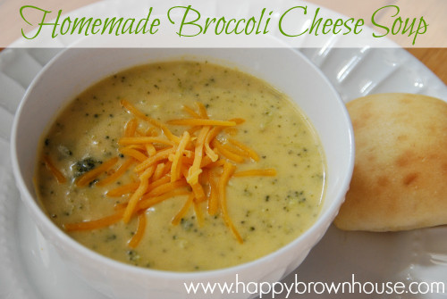 Homemade Broccoli And Cheese Soup
 Easy Homesmade Broccoli Cheese Soup