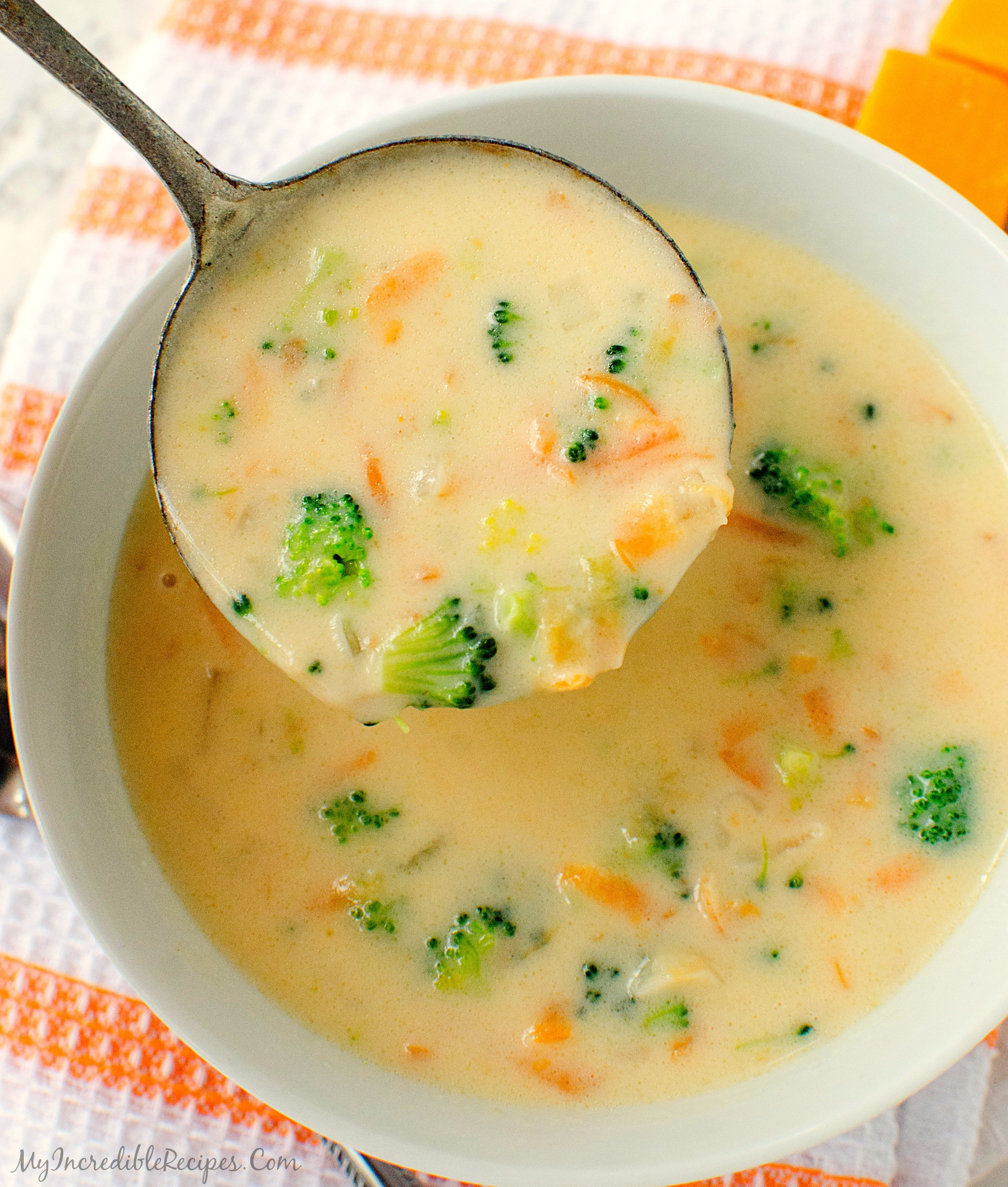 Homemade Broccoli And Cheese Soup
 Homemade Panera Broccoli Cheese Soup