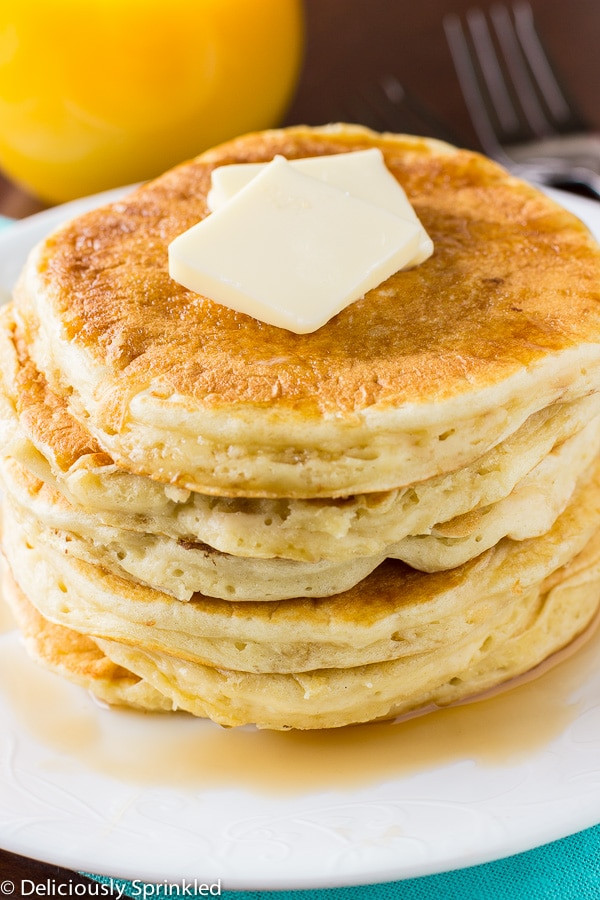 Homemade Buttermilk Pancakes
 Homemade Buttermilk Pancakes