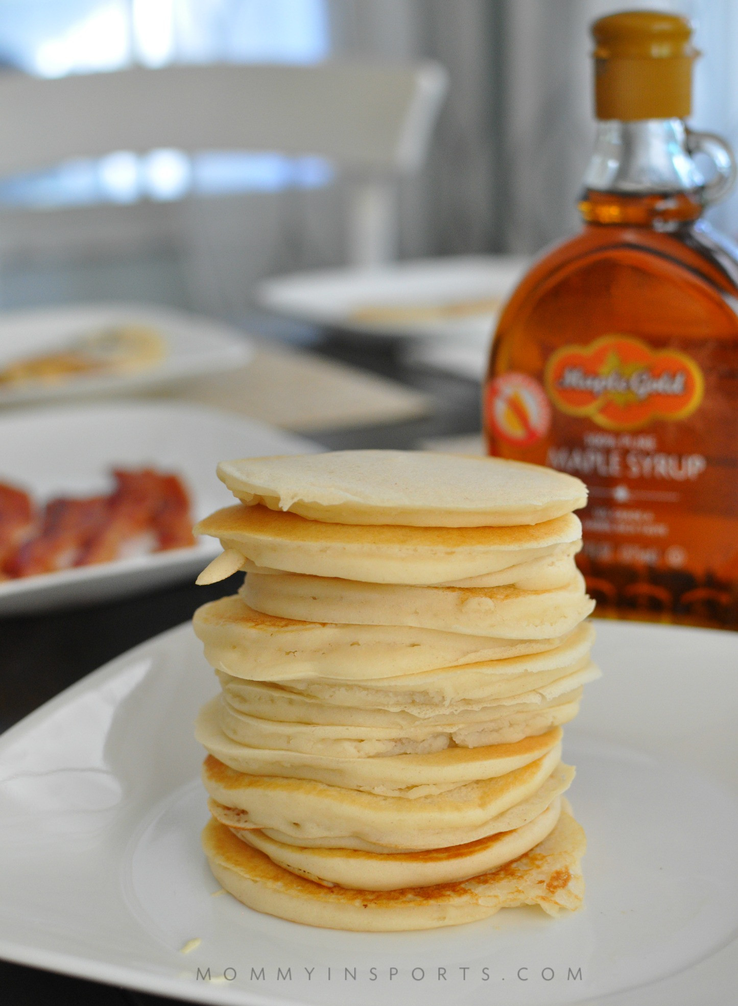 Homemade Buttermilk Pancakes
 Make and Freeze Homemade Buttermilk Pancakes Kristen Hewitt