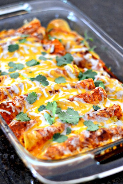 Homemade Chicken Enchiladas
 The Best Homemade Chicken Enchiladas Peanut Butter Runner