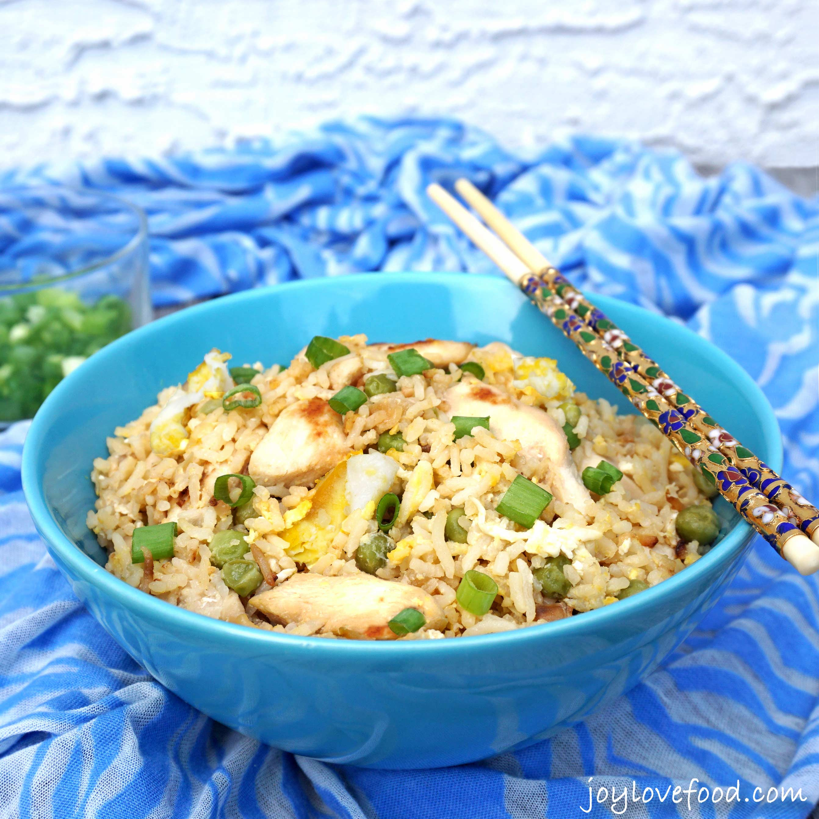 Homemade Chicken Fried Rice
 Easy Chicken Fried Rice Joy Love Food