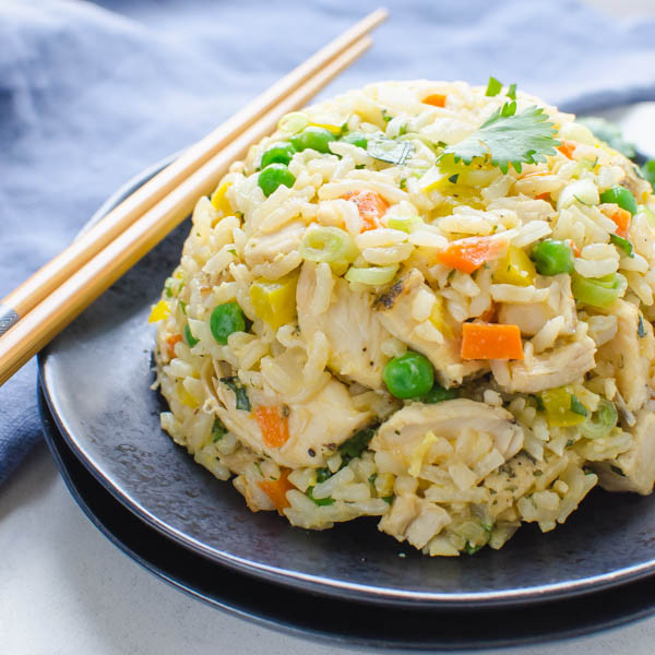 Homemade Chicken Fried Rice
 Easy Chicken Fried Rice