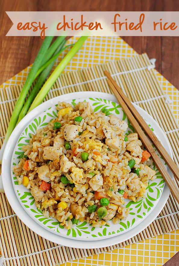 Homemade Chicken Fried Rice
 EasyFriedRiceMain2