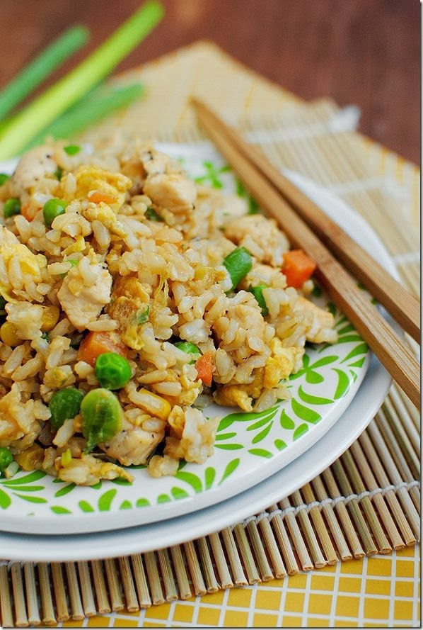 Homemade Chicken Fried Rice
 Easy Chicken Fried Rice