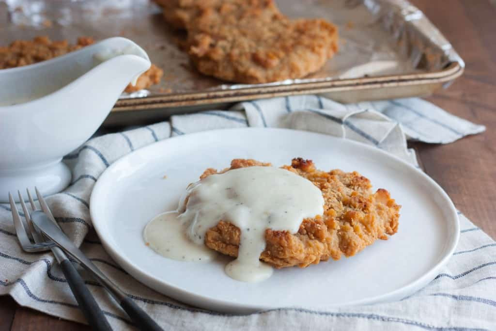 Homemade Chicken Fried Steak
 Homemade White Peppercorn Gravy Sweetphi