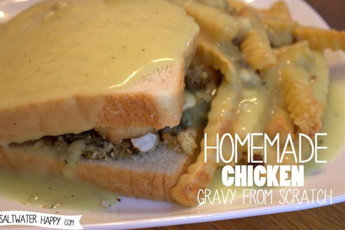 Homemade Chicken Gravy
 homemade chicken gravy from scratch recipe