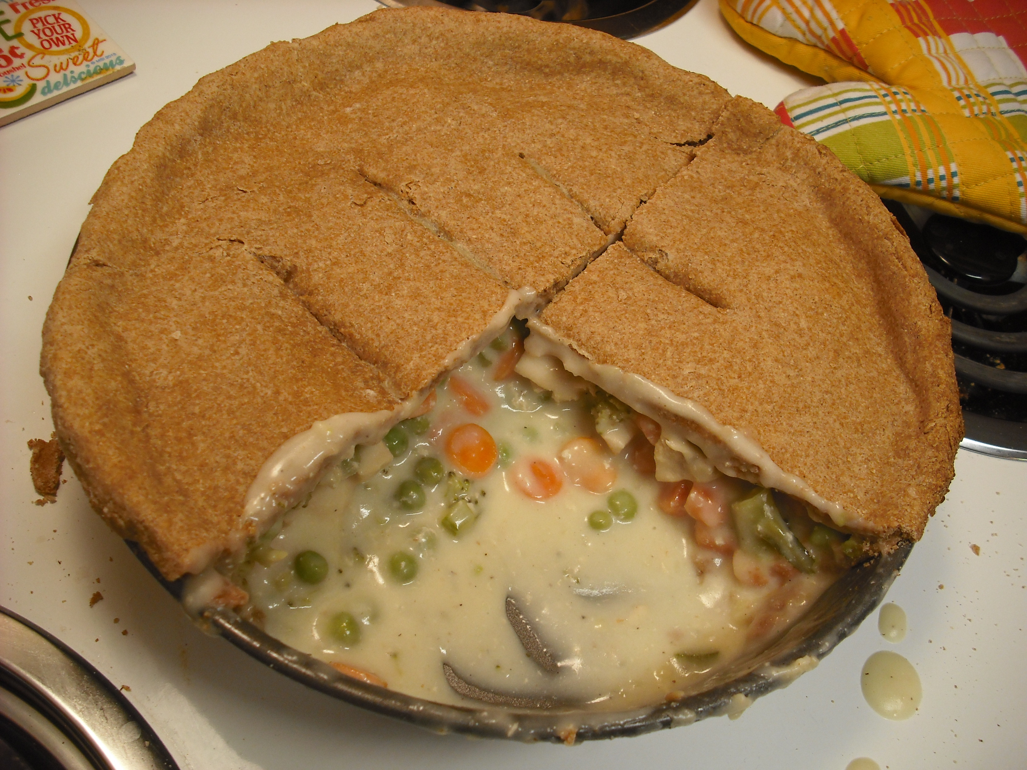 Homemade Chicken Pot Pie Crust
 Homemade Recipe Chicken Pot Pie and Whole Wheat Pie Crust