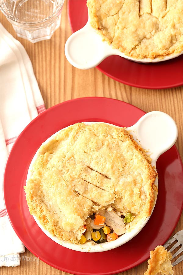 Homemade Chicken Pot Pie Crust
 Chicken Pot Pie For Two