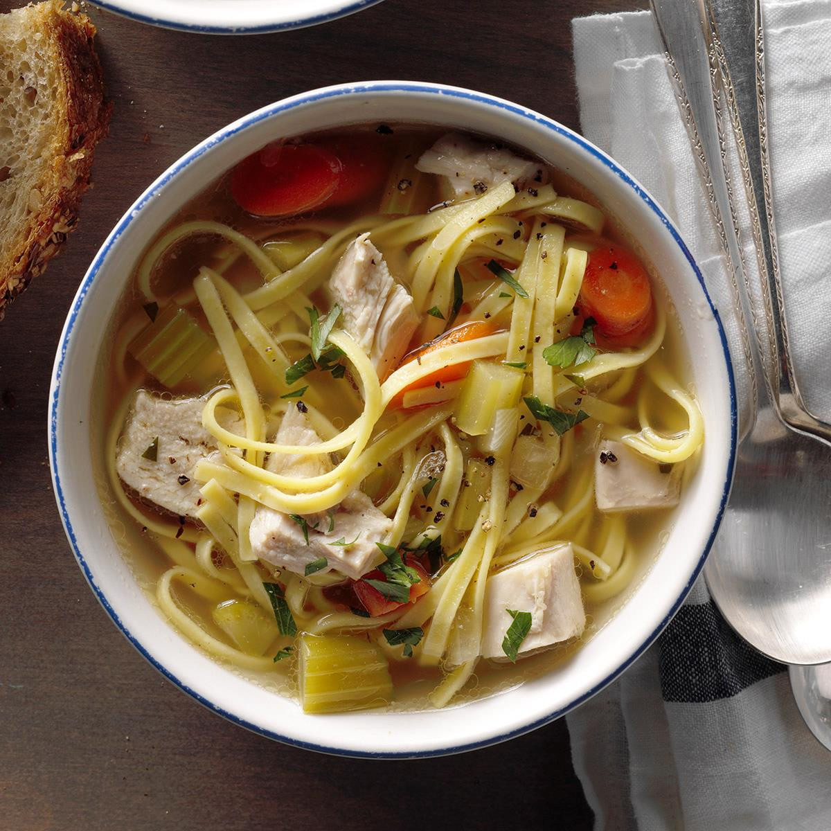 Homemade Chicken Soup Recipe
 Hearty Homemade Chicken Noodle Soup Recipe