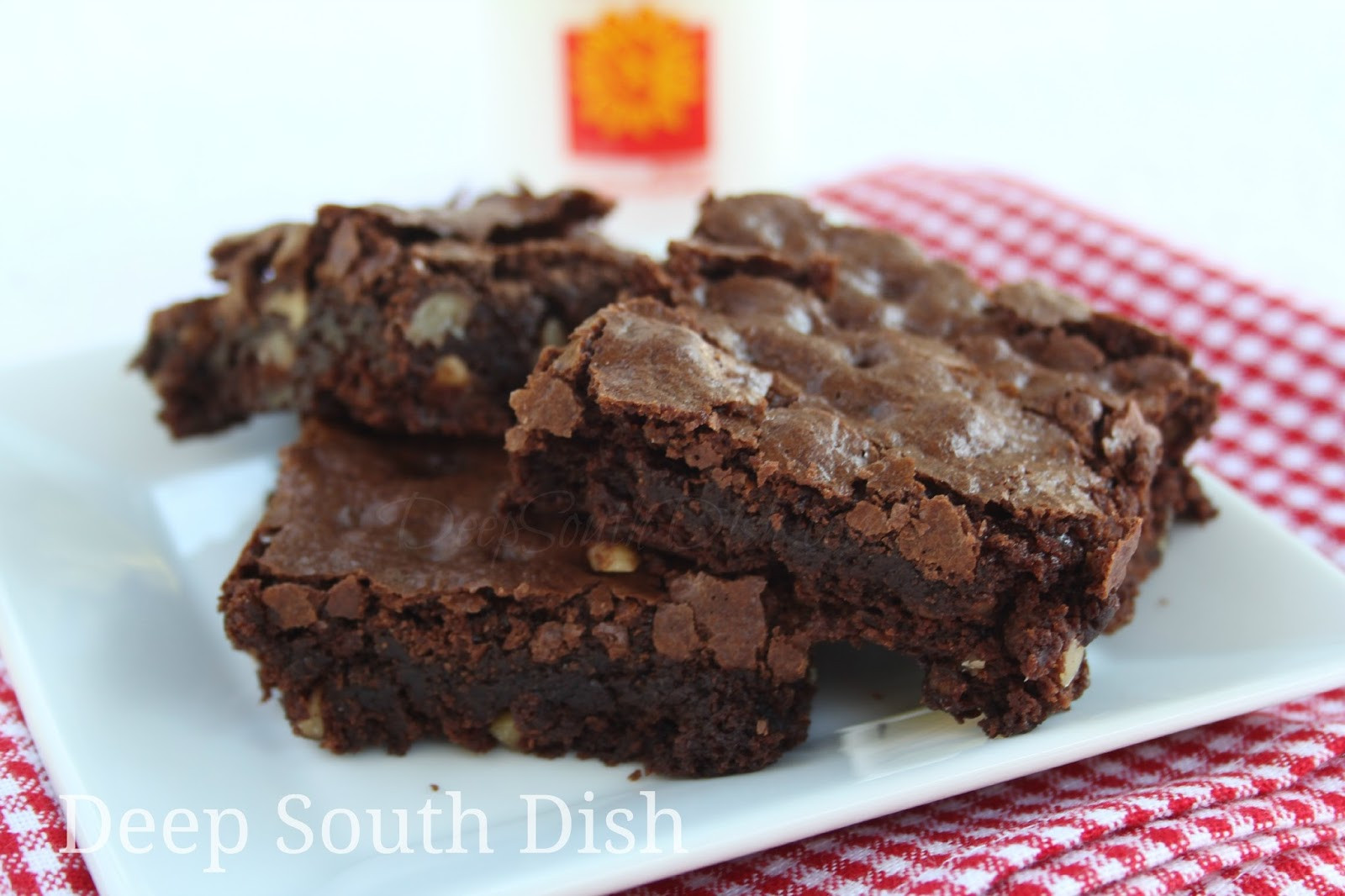 Homemade Chocolate Brownies
 Deep South Dish Homemade Chocolate Brownies