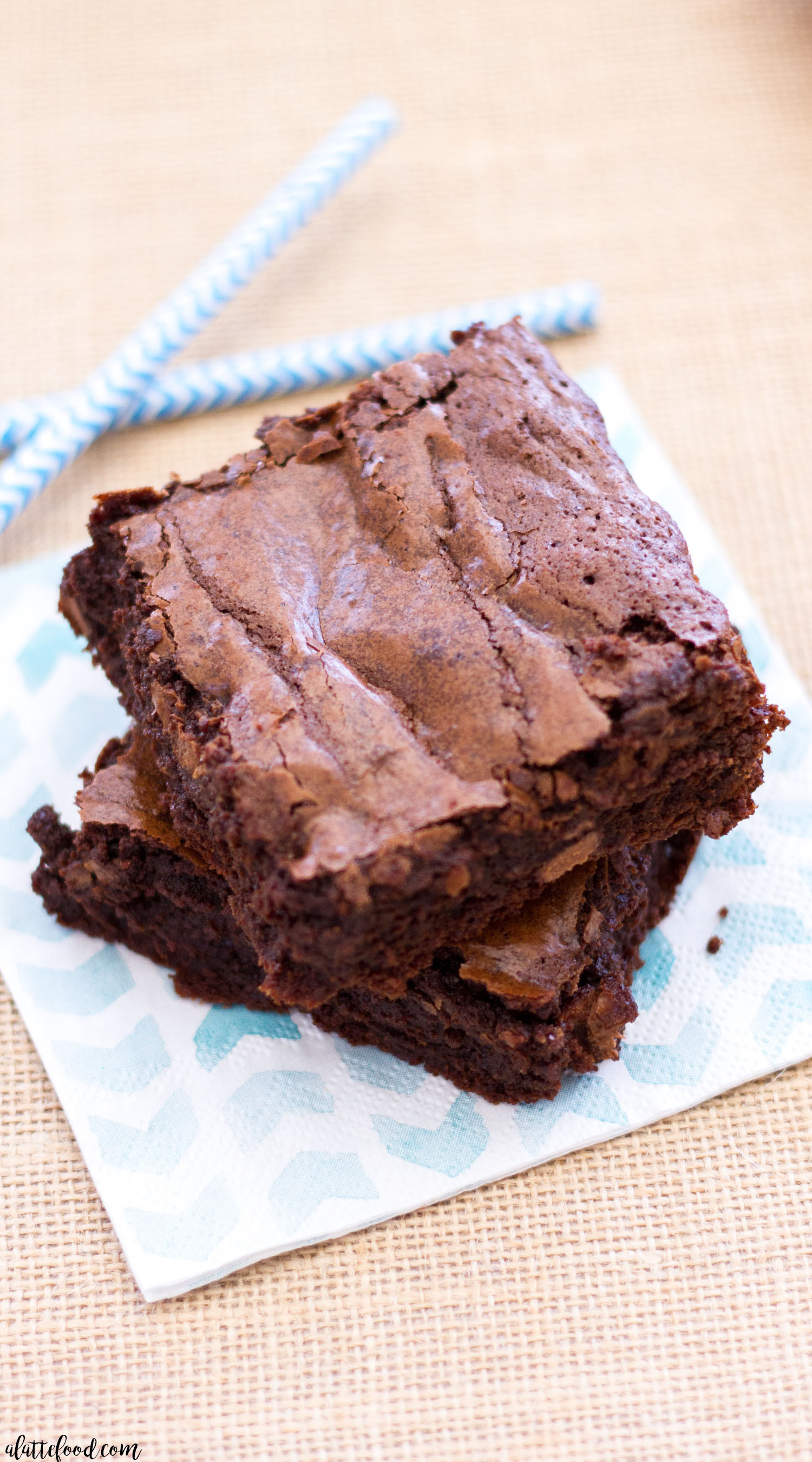 Homemade Chocolate Brownies
 Double Chocolate Fudge Brownies A Latte Food