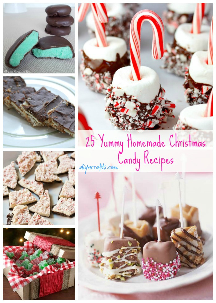 Homemade Christmas Candy
 25 Yummy Homemade Christmas Candy Recipes DIY & Crafts