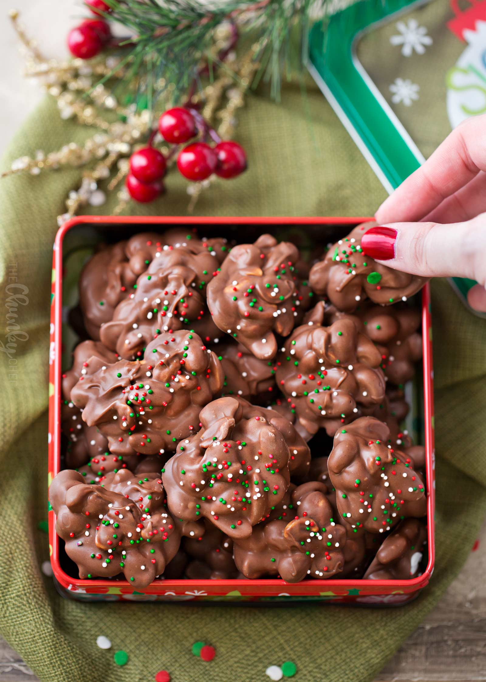 Homemade Christmas Candy
 Easy Christmas Crockpot Candy The Chunky Chef